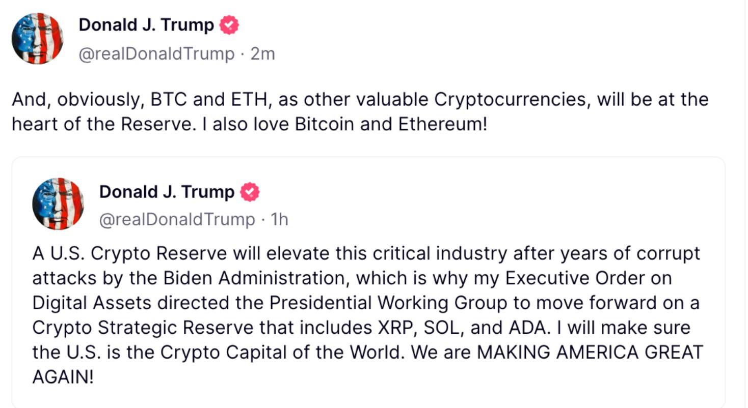 美国加密货币储备无法取代美SEC监管的明确性