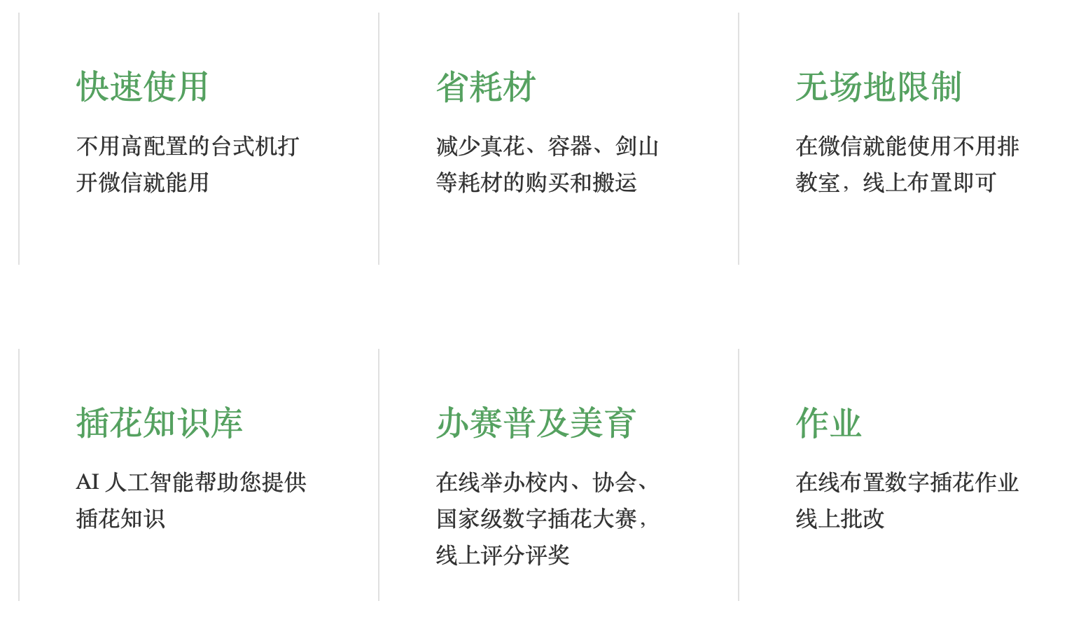 绿数花旅虚拟仿真插花软件