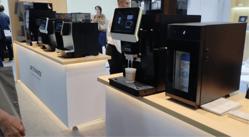 技诺全自动现磨咖啡机震撼登陆CAFERES，全系列产品彰显硬核实力